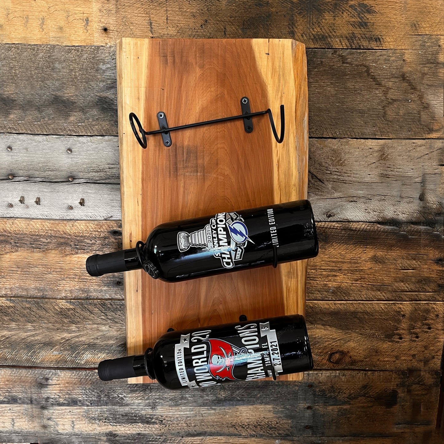Cedar Wine/Bottle Rack, 12 x 21 inches