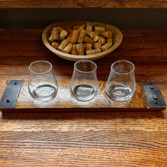 Genuine Kentucky Bourbon Barrel Stave Flight